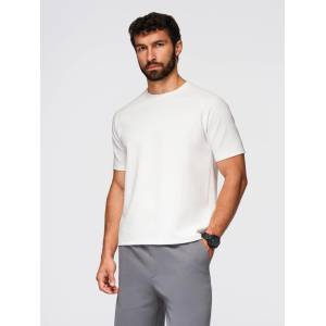 Ombre Clothing Мъжка тениска COMFORT FIT с реглан ръкави - сметанена V1 OM-TSCT-0240 Ombre Clothing Ombre Clothing | Byal | МЪЖЕ | S