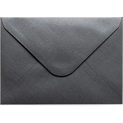 Galeria Papieru C6 obálka Pearl černá, 114 x 162 mm, 10 ks