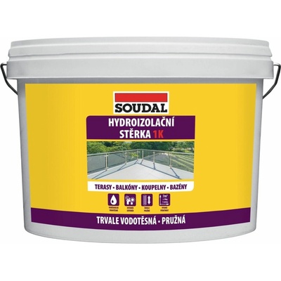 SOUDAL Hydroizolační stěrka 1K 15 kg