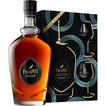 Frapin Cognac VSOP 40% 0,7 l 2022 (dárkové balení 2 sklenice)