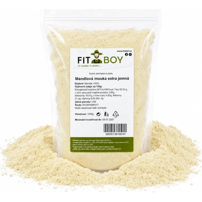 Fitboy Mandľová múka Extra jemná 1 kg