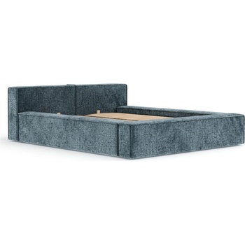 Maison de Reve Сиво-синьо двойно легло 140x200 cm тапицирано с място за съхранение с включена подматрачна рамка Voliera - Maison de Rêve (VOLIERA140_MDR_P0_TCO10_M0_NF_T0_L65)