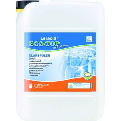 Stockmeier Chemie Leracid ECOTOP Klarspüler leštidlo na PROFI myčky 20 l