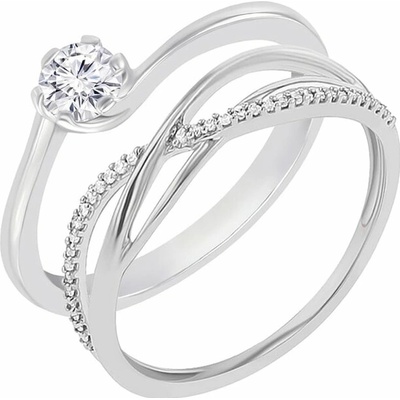 Eppi Set prstenů s možností výběru diamantu Izabelle RE46767