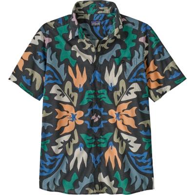 Patagonia Мъжка риза с копчета Patagonia Go To Shirt - Kaleido: Black - размер M (033-0528-3812)