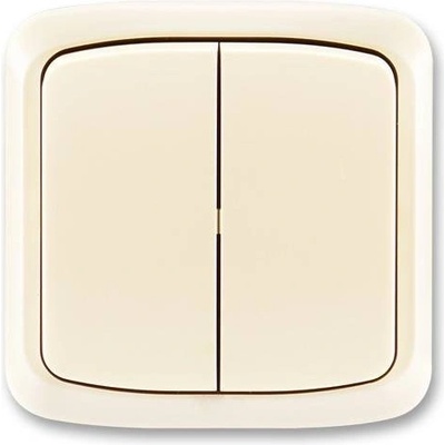 ABB Vypinač Tango komplet č.5B 6+6 slonová kost