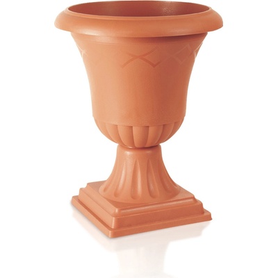 Prosperplast Květináč vysoký ATENA terakota 47,4 cm + NOHA