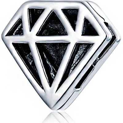 P&J Jewellery Stříbrný klip Reflexions Diamant RFCH7