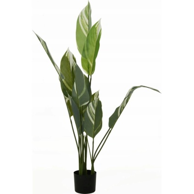 Home Styling Collection Kolekce pro domácí styling Umělá rostlina s velkými listy, 118 cm