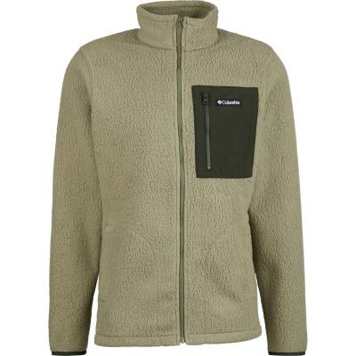 Columbia Мъжко поларено яке Columbia Jasper Ridge Pebbled Full Zip Fleece Fleece jacket - Stone Green / Greenscape (005-6145-0413)