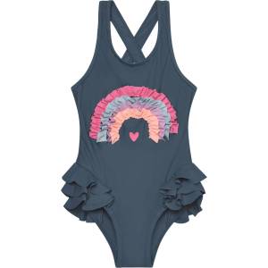 Color Kids Детски бански костюм Color Kids Kid's Swimsuit with Application Swimsuit - Turbulence - размер 104 (EU) (750-2567-0515)