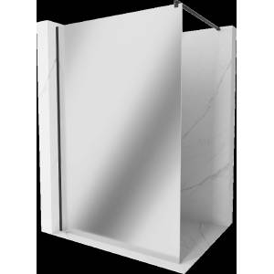 Mexen Kioto душ стена Walk-in 140 x 200 cm, огледало 8 mm, черна - 800-140-101-70-50 (800-140-101-70-50)
