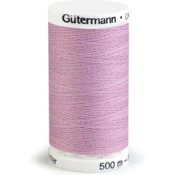Polyesterové nite Gütermann návin 500 m Farba: 441 Pastel Lilac