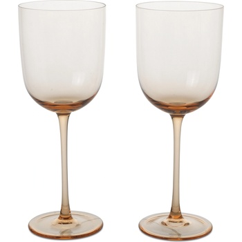 Ferm Living Чаши за червено вино Host светлорозови 2 бр (1104267625)