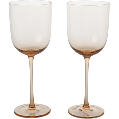 Ferm Living Чаши за червено вино Host светлорозови 2 бр (1104267625)