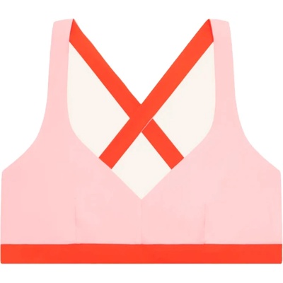 MYMARINI Дамско бикини горнище MYMARINI Women's Sport Bra Bikini top - Poppy / Macaron (150-5683-0611)