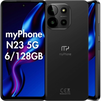myPhone N23 5G 6GB/128GB černý
