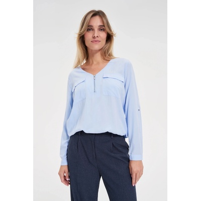 Moodo Светлосиня вискозна риза Moodo Moodo | Sin | ЖЕНИ | S