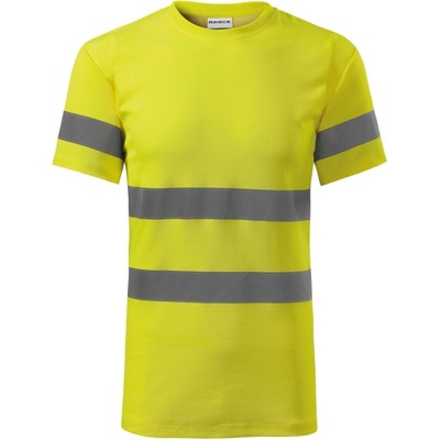 Rimeck tričko HV Protect 1V9 reflexní krátký rukáv unisex Žlutá svítivě 3XL