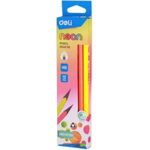  Молив HB с гума Deli Neon 54600