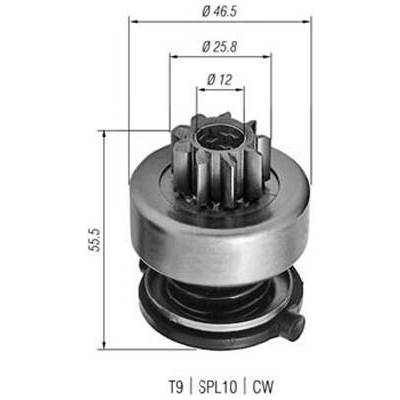 MAGNETI MARELLI Pastorek, startér 940113020254