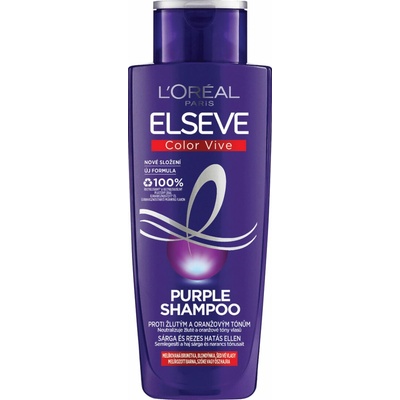 L'Oréal Paris Elseve Color-Vive Purple Shampoo neutralizační šampon na vlasy 200 ml