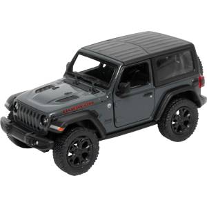 Kinsmart Метална количка Kinsmart - 2018 Jeep Wrangler, Hard Top, 1: 34, графит (55080)