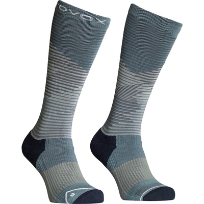 Ortovox Мъжки туристически чорапи Ortovox All Mountain Long Socks Merino socks - Icy Shore - размер 45-47 (EU) (201-7466-0513)