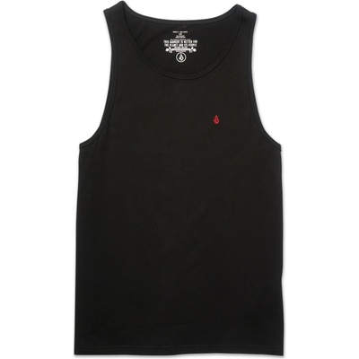 Volcom Мъжки потник с широка презрамка Volcom Stone Blanks Basic S/S Tank Top - Black (216-8295-0114)