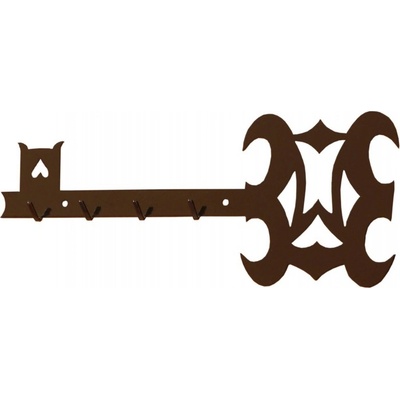 HARMONY věšák na klíče - černý lesk (195x80mm) SHAR 73