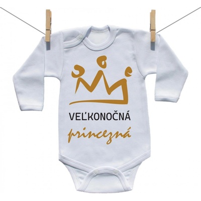 Boodyy Body s dlhým rukávom Veľkonočná princezná