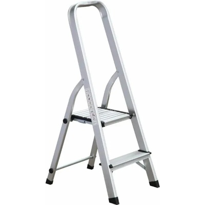 Стълба сгъваема, 2 стъпала, 40 см, 150 кг, Al, EN 131 (STEP 102A)