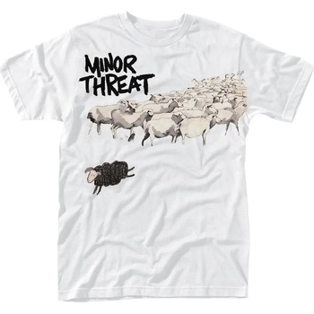 Minor Threat Out Of Step White L Риза (RTMINTSTWOUTL)