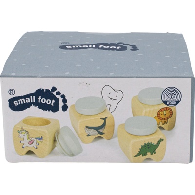 small foot Krabičky na mléčné zoubky sada 4 ks