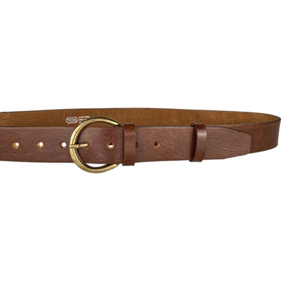 Penny Belts kožený opasek 125V148 hnědý