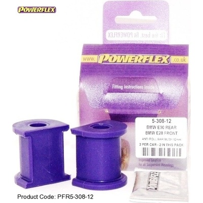 Powerflex Silentbloky BMW E36 Compact Rear Roll Bar Mounting Bush 12mm (6)