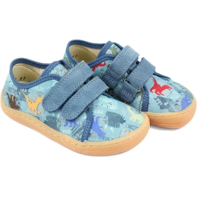 Froddo Barefoot Canvas Dino Dark Denim