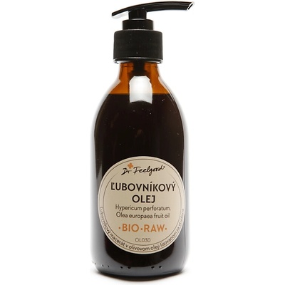 Dr. Feelgood Ľubovníkový olej BIO RAW - 250 ml -