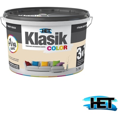 Het Klasik Color béžový 7 + 1kg