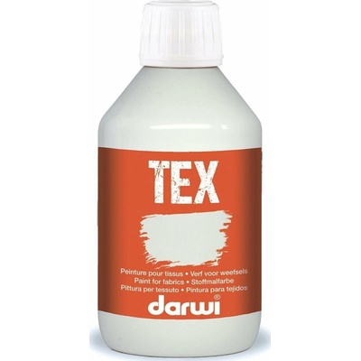 Darwi Tex farba na látky white 250 ml