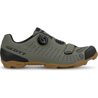 SCOTT Мъжки обувки за планинско колоездене Scott MTB Comp Boa Cycling shoes - Green / Black - размер 42 (EU) (036-0550-0813)