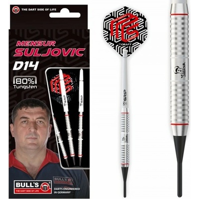 BULL'S Mensur Suljovic D18 80% 18g 18718