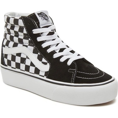 Vans boty Sk8-Hi Platform 2.0 Checkerboard/True white