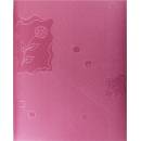 EmaHome Ubrus s ochranou proti skvrnám 130x160cm růžová se vzorem