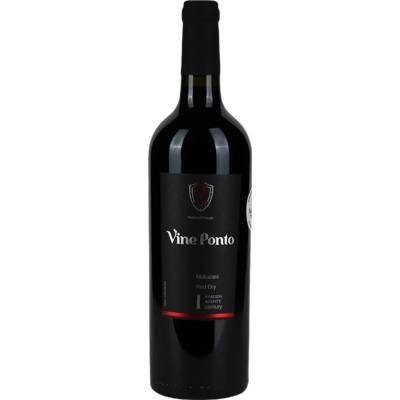 Vine Ponto Mukuzani Qvevri červené 2020 13,5% 0,75 l (holá láhev)