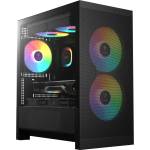 GAMDIAS Aura GC15M TG ARGB black