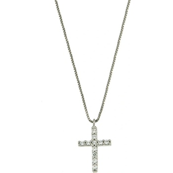 Cara Diamanti Колие от бяло злато Cara Diamanti P2356 (P2356)