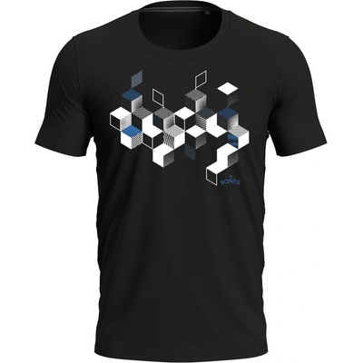 Bontis tričko CUBES černá