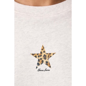 Guess Jeans уголемен суичър дамски от памук (W6BQ06.K5456)