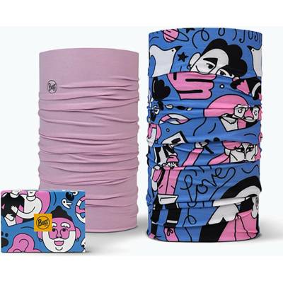 Buff multifunkční šátky Coolnet UV Twin Pack Love love